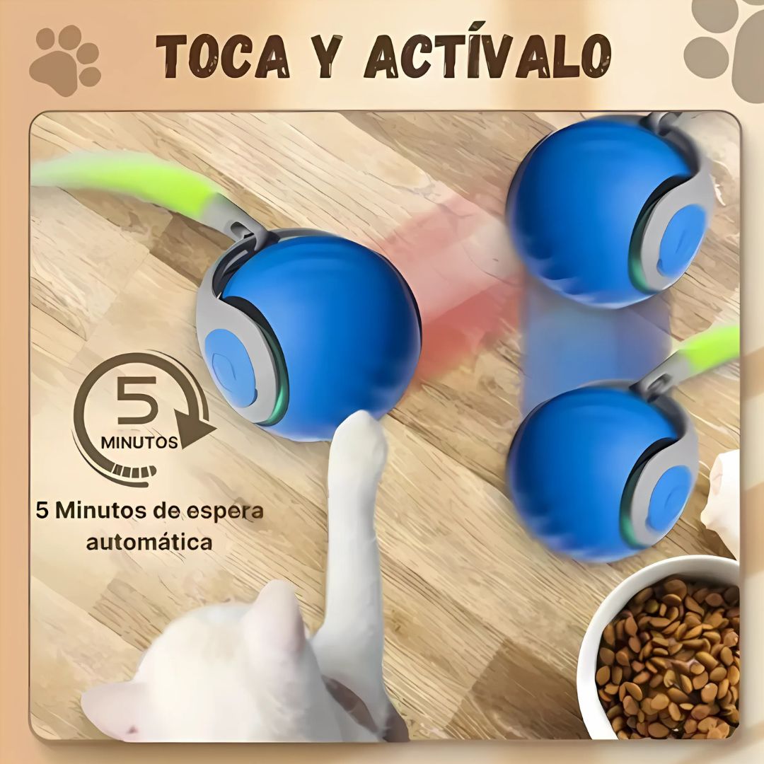 Pelota Interactiva Para Gatos