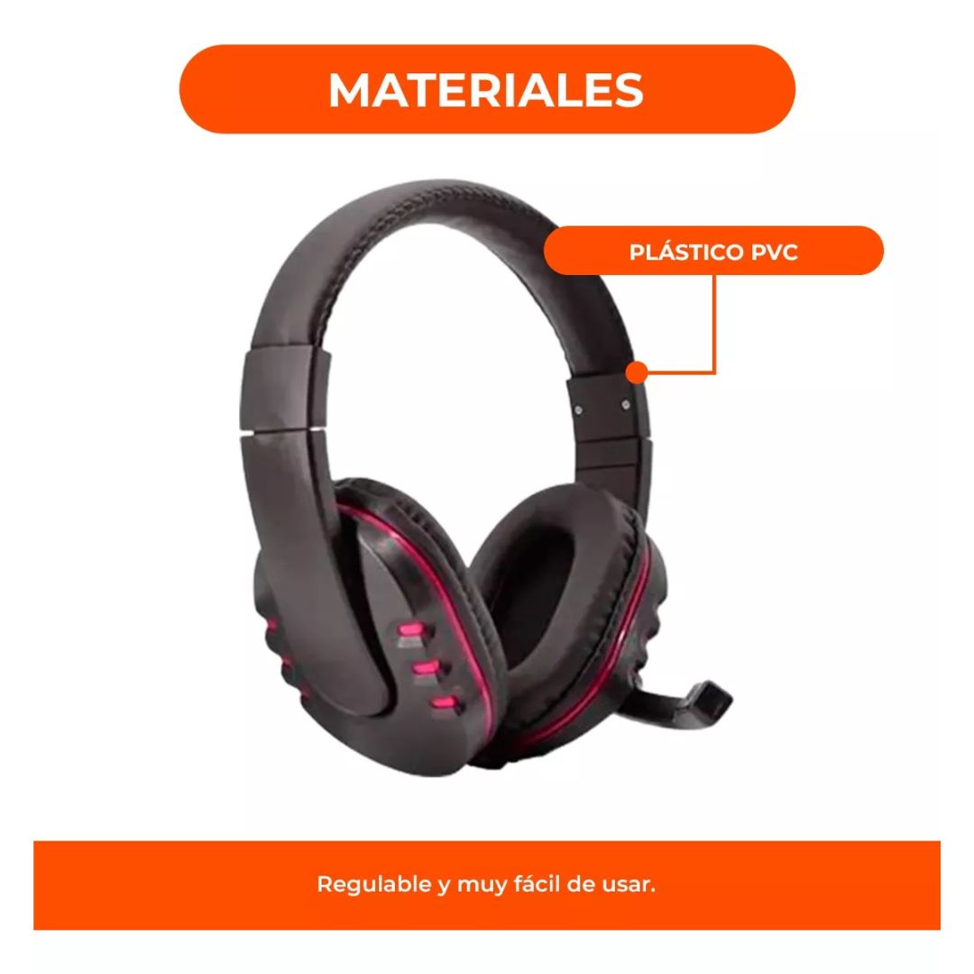 Auriculares Gamer Con Micrófono