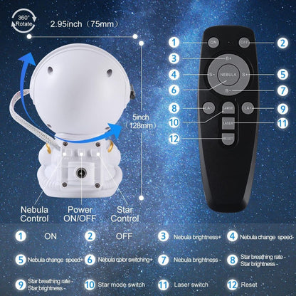 Proyector De Estrellas Astronauta