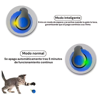 Pelota Interactiva Para Gatos