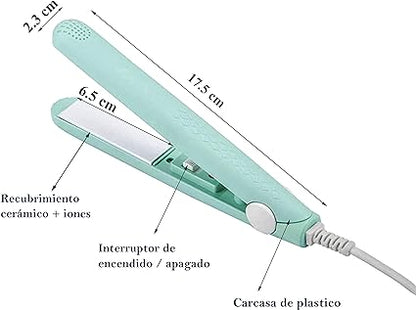 Mini Plancha De Pelo Portátil