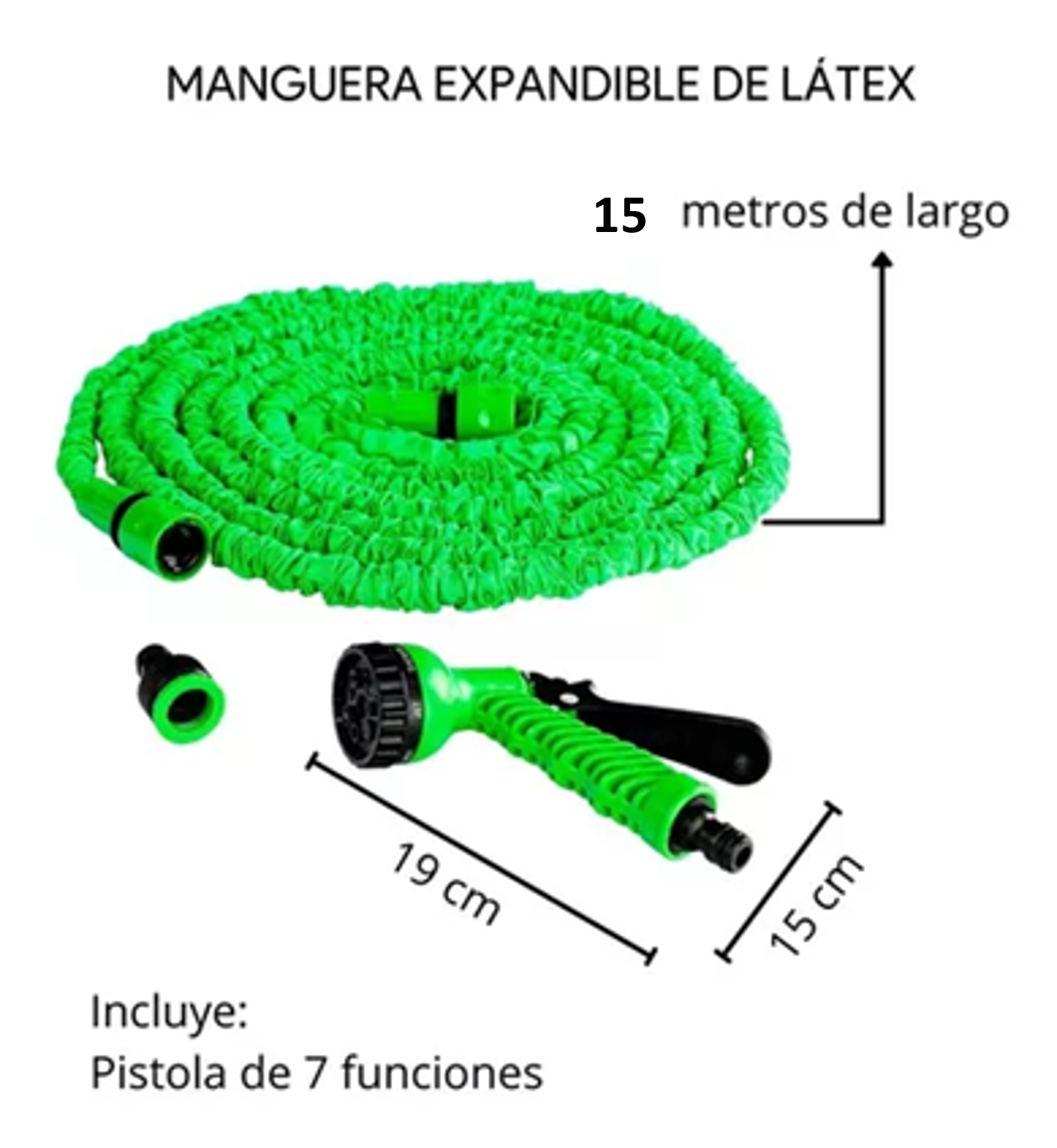 Manguera De Riego Extensible