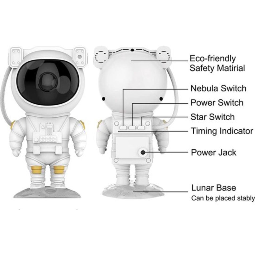 Proyector Astronauta Luz Estelar LED