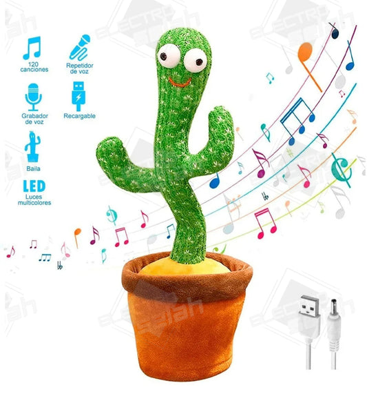 Cactus Bailarín Interactivo